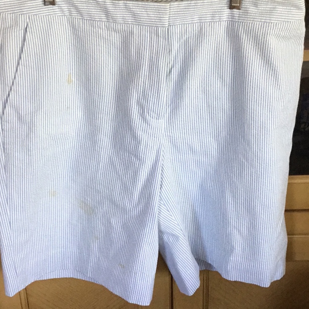 Brooks Brothers seersucker Bermuda shorts